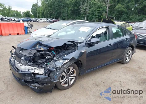 2016 Honda Civic Lx from USA, damaged, VIN 19XFC2F50GE246953